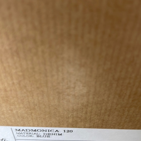 Christian Louboutin madmonica denim beige sandal wedge espadrille 120mm sz 38 - Picture 13 of 13